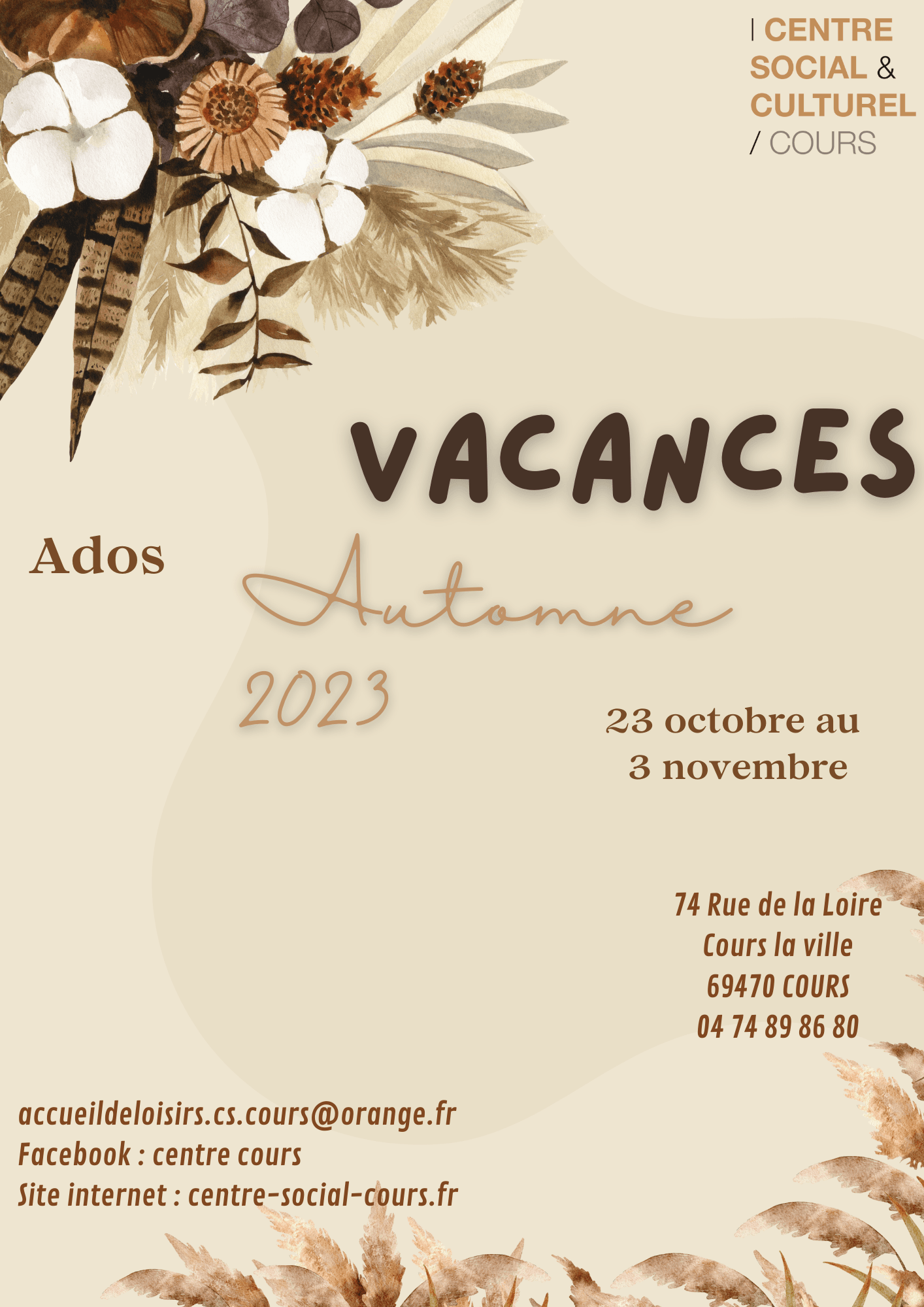 Programme Toussaint jeunesse